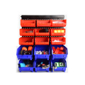 Wall-Mounted Storage Box Tool Parts Garage Unit Shelving Plastic Tool Case Hardware Screw Tool Organize Box ABS Bin Storage