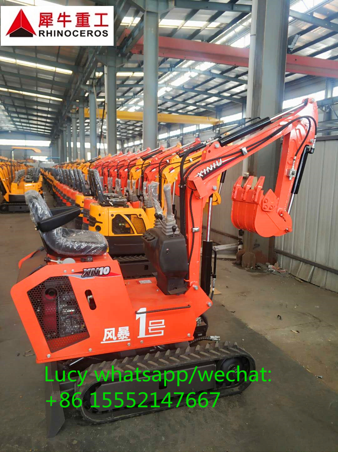 Windstorm XN10 excavators