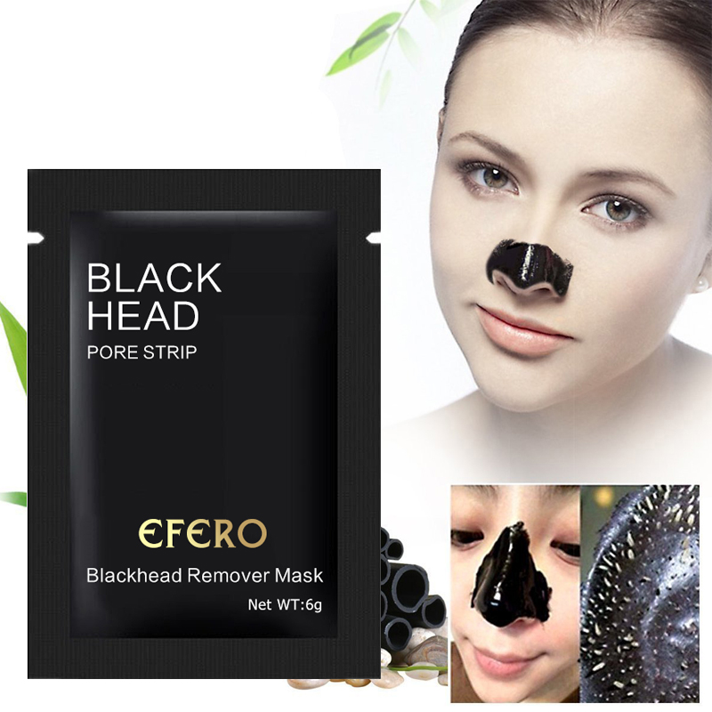 5Pack Face Mask Blackhead Remover Nose Mask Pore Strip Black Mask Peeling Acne Treatment Black Head Mask Deep Cleansing SkinCare