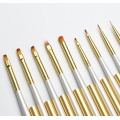 Fine Hand-painted Hook Line Pen Piano Paint Rod Drawing Pen Nail Painting Brushes Art Pen Paint Brush Nail Art Supplies