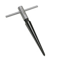 Removable taper reamer 5mm-16mm Pin Hole Handheld Reamer T Handle Tapered 6 Fluted Chamfer Reaming Woodworking Cutting Tool
