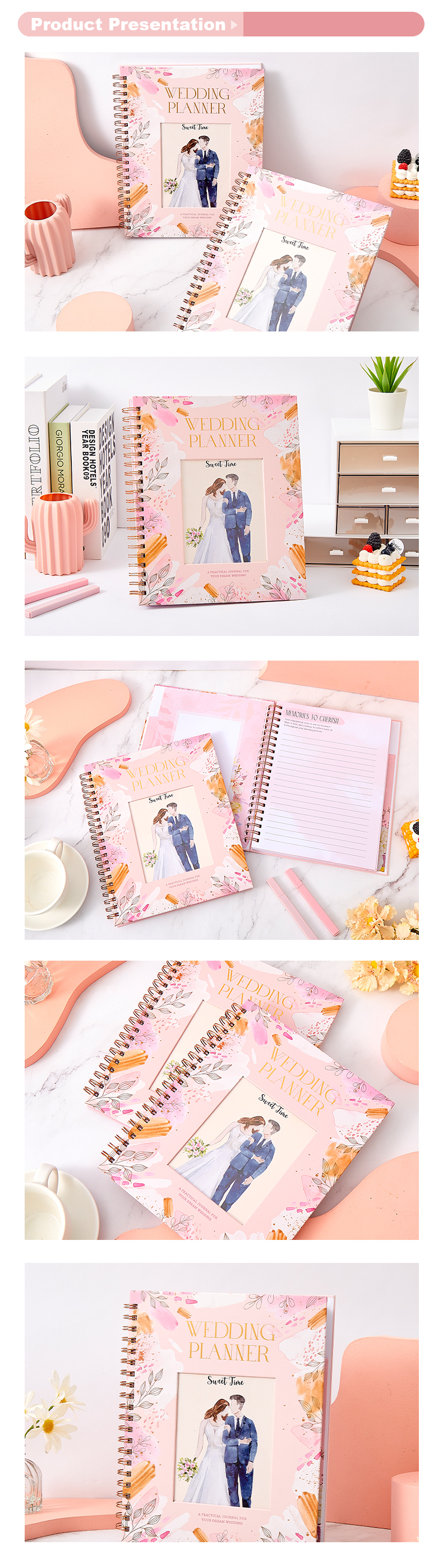 Paper cover wedding journal12