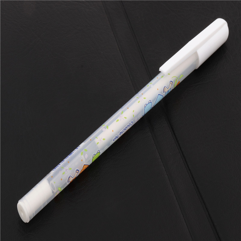 White Ink 0.8MM Gel Pen Unisex Pen Gift For Kids Stationery Office Learning student School Supplies