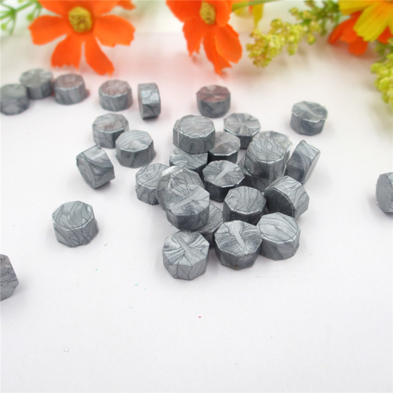 Hot Sale!100 PCS mixed color/set Multicolor Stamps Sealing Wax granule In bulk Multifunction Documents Stamp supplies