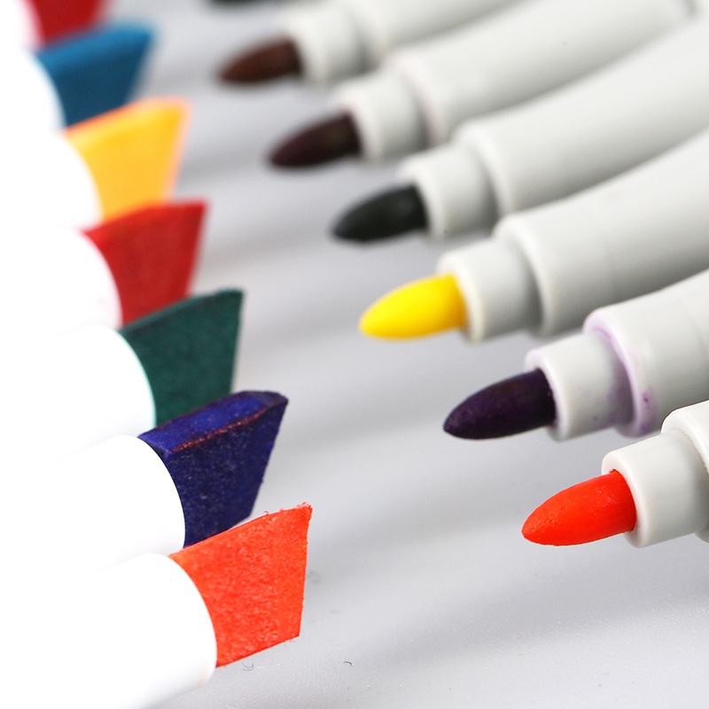 12/24/36/48/60 Colors Alcohol Base Markers Pen School Supplies Drawing Kids Marker Pens Art Set Dual Tip Oil Markers Brush Pen