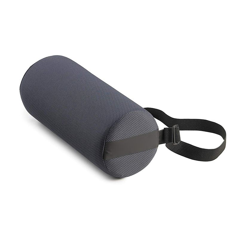 Roll Lumbar Support Pillow For Car Seat Cylinder Ofiice Chair Waist Protecter Pillow Driver Back Protector Lumbar Fatigue Relief