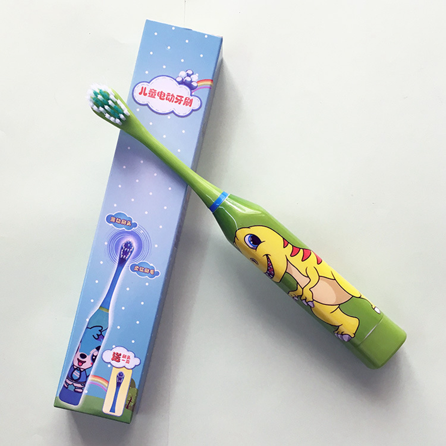 Children Electric Toothbrush Oral Care Kids Waterproof Cute Cartoon Electronic Brush Stages Battery Power Tooth brush Electric