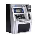 ATM Saving Banks with LCD Screen Home Creative Silver Premium Safety ATM Money Boxes Simulation ATM Piggy Bank Kids