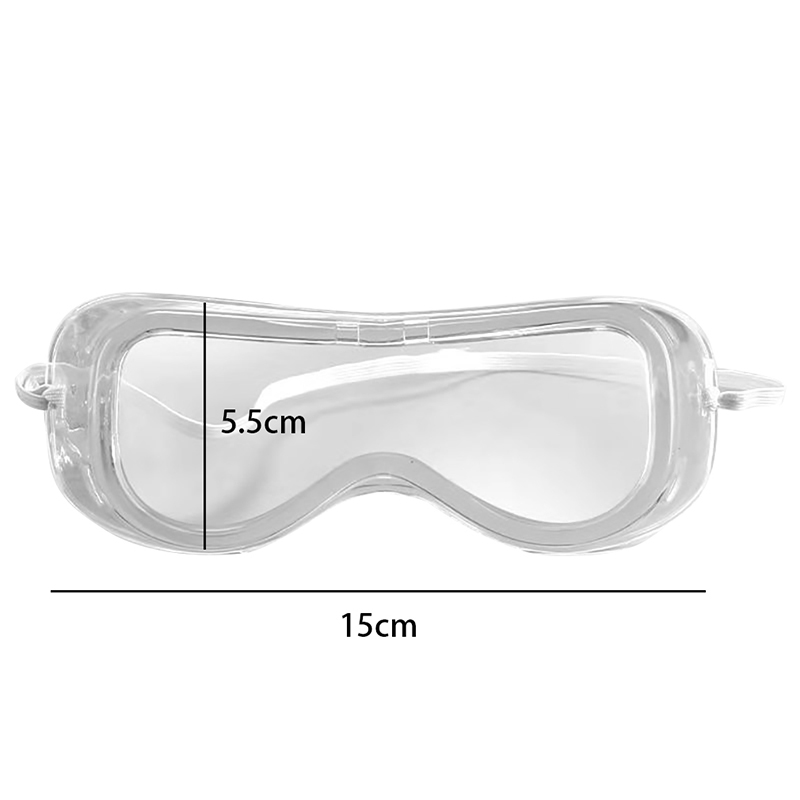 Transparent anti-wind and anti-fog Dust Unisex Adjustable goggles 2020 New Safe Protection Eye Supplies