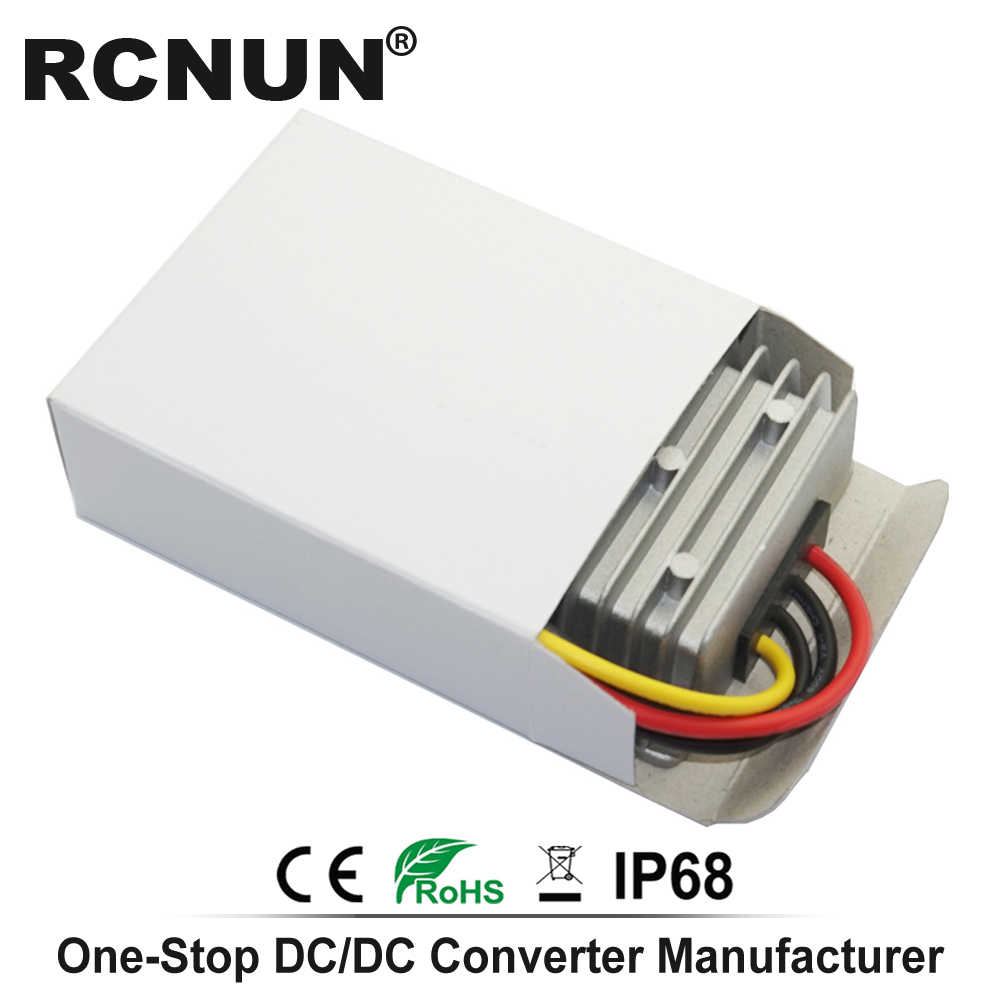 48V to 24V 5A 10A Step Down Buck DC-DC Power Converter 48 Volt to 24 Volt Voltage Regulator RCNUN with CE RoHS