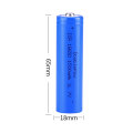 100% original Doublepow high quality 18650 battery 3.7V 1500mah lithium ion battery rechargeable battery for flashlight etc