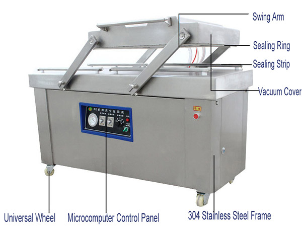 double chamber vacuum packaging machine