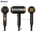 KM-8896 4000W Professional Salon Hair Dryer 2 in 1 Hair Dryer Negative Ionic Hair Blow Dryer Strong Wind Hot Dryer