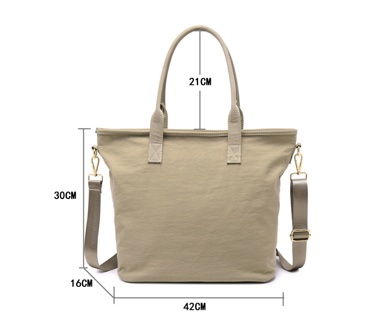 Washed Nylon Handbag Washed Nylon Handbag