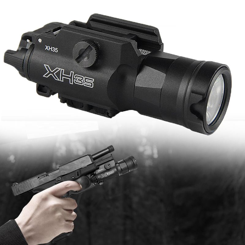 Tactical Weapon light XH35 X300U-A X300 Flashlight Pistol gun High Dual Output Torch White LED Hunting Flashlight 20mm Picatinny