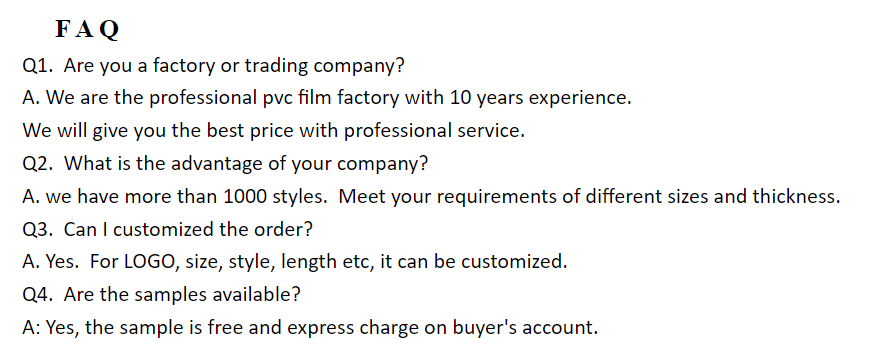 FAQ