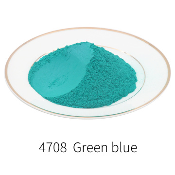Pearl Powder Pigment Mineral Mica Powder Type 4708 Green Blue for Car Dye Colorant Soap Nail Automotive Arts Craft Acrylic Paint