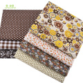 New Floral Series,Cotton Plain Thin Fabric,Patchwork Clothes For DIY Quilting & Sewing,Fat Quarters Material,50x50cm