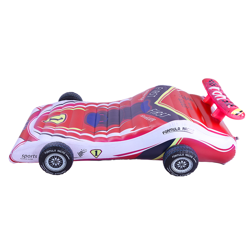 Red Racing Car Adult Inflatable Pool Float 5