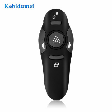 Kebidu Remote Control Laser Pen 2.4Ghz RF Pointer Pen Wireless USB Power Point Presenter Wireless Remote Red Laser Pointer New