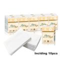 10pcs Disposable 3 Layers Toilet Tissue Paper Bathroom Bathroom Toilet Tissues