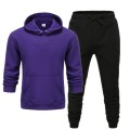 Thickened winter sportswear suit men's Hoodie Sweatshirt + pants casual Mens / Womens high quality suit size s-3xl