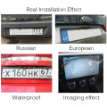 Wireless Night Vision IR Rear View camera EU License Plate Frame Car Reverse Camera waterproof Back Up Camera for monitor