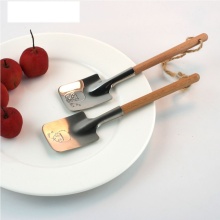 2pc Couples Dessert Spoon Stainless Steel Watermelon Spoon Creative Shovel Spoon Dessert Valentine Gift Tableware Dessert Tools