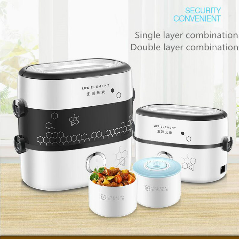 2019 Electric Lunch Box Small Lunch Box Rice Cooker Cooking Appliance Thermal Lunch Box Hot Dish Cooking Rice Hot Rice Cooker