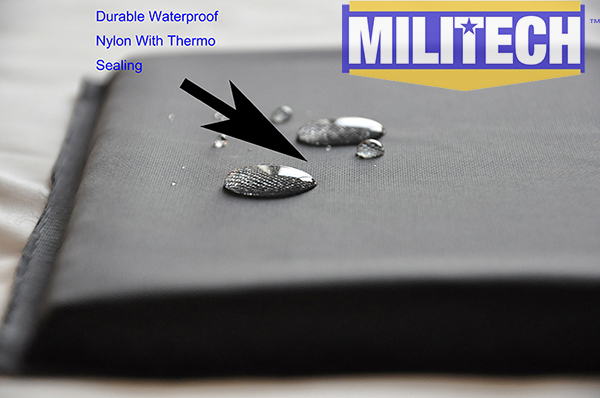 MILITECH Aramid Soft Ballistic Panel BulletProof Plate Inserts NIJ Level IIIA 3A 11 x 14 Inches Backpack Briefcase Body Armor