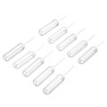 50pcs 4ml Plastic Squeeze Transfer Pipettes Dropper Cupcake Ice Cream Chocolate Hot sale Disposable Pipettes For Strawberry