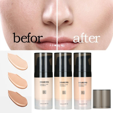 12ml Professional Foundation Base Makeup Face Matte Finish Make Up Concealer Cream Waterproof Brand Natural Cosmetic