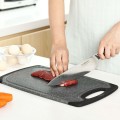 3pc Black Pp Kitchen Cutting Board Set Hanging Grooved Non-slip Kitchen Chopping Blocks Tool Flexible Cutting Boardes d3