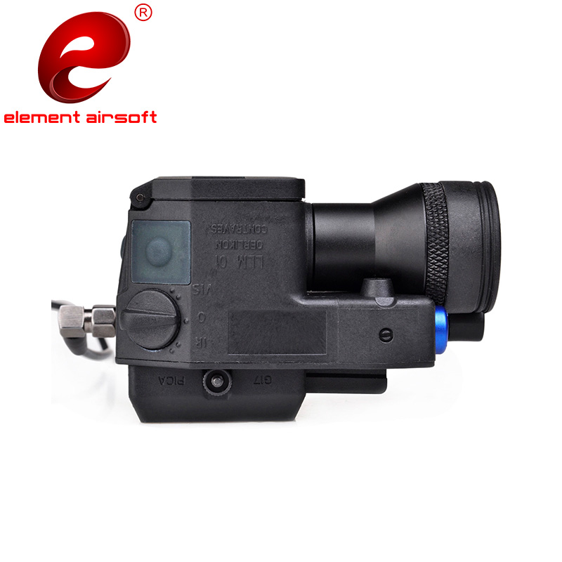 Element Airsoft Tactical Flashlight Dunmmy eLLM01 Non-functional Model Airsoft Flashlight For Hunting Gun Weapon Light EX214