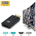 Kebidu Display Port DP to HDMI Male Female Adapter Converter 4K Ultra HD Video Audio Connector for HDTV PC