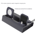 NEW Aluminum 3 in 1 Charging Dock For iPhone X XR XS Max 8 7 Apple Watch Charger Holder For iWatch Mount Stand Dock Station