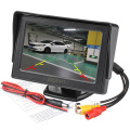 Car Reversing Display System with 4.3" LCD Monitor Parking Rear View Camera Optional