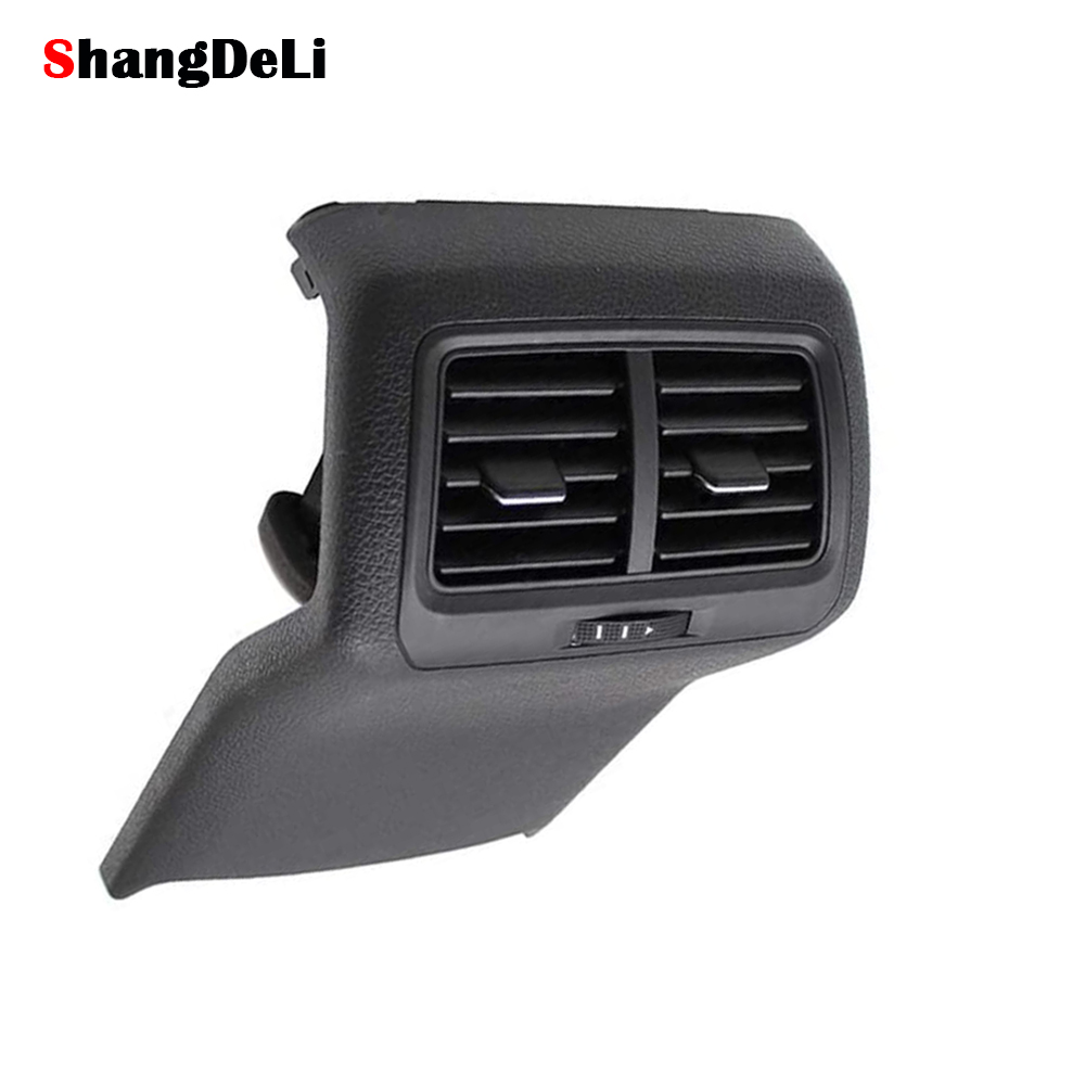 Car Rear Air Conditioner Ventilation Grille Air Vent Outlet Assembly for Golf 7 MK7 2013 - 2017 5GG819203