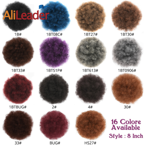 Short Afro Curly Wrap Drawstring Hair Puff Chignon Supplier, Supply Various Short Afro Curly Wrap Drawstring Hair Puff Chignon of High Quality