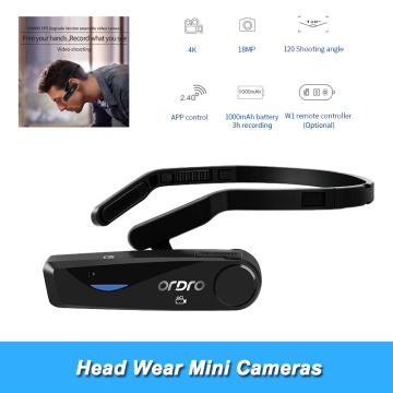 Digital Video Camera WiFi 1080P HD Camcorder EP5 Head Wear Mini Cameras Video APP Remote Control Microphone mini cam