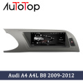 AUTOTOP 8.8 Inch Car Multimedia Player Android 10.0 For Audi A4 B8 2009-2012 Car Radio DVD WIFI Google SWC BT GPS Navi Head Unit