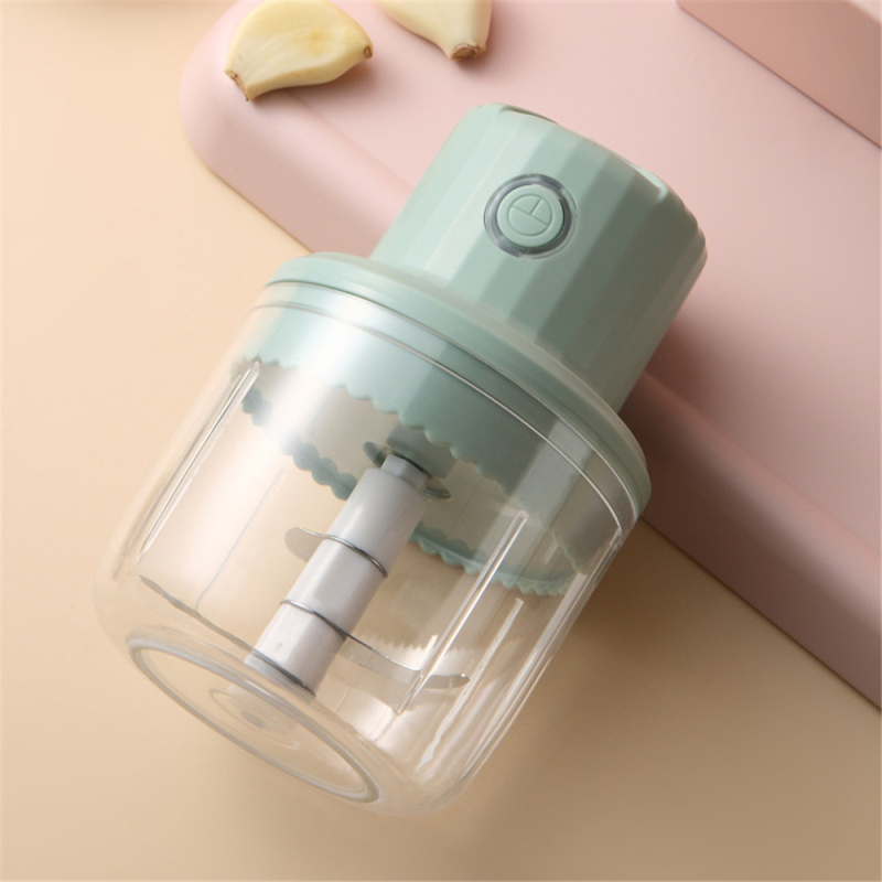 100/250ml Mini Electric Garlic Masher Crusher Chopper USB Charging For Crushed Garlic Crushed Ginger Fresh Chili Kitchen Tools