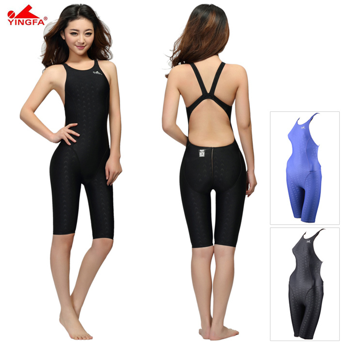 Yingfa FINA Approval Professional One-Piece Swimwear Women Swimsuit Sports Racing Competition Tight Bodybuilding Bathing Suit