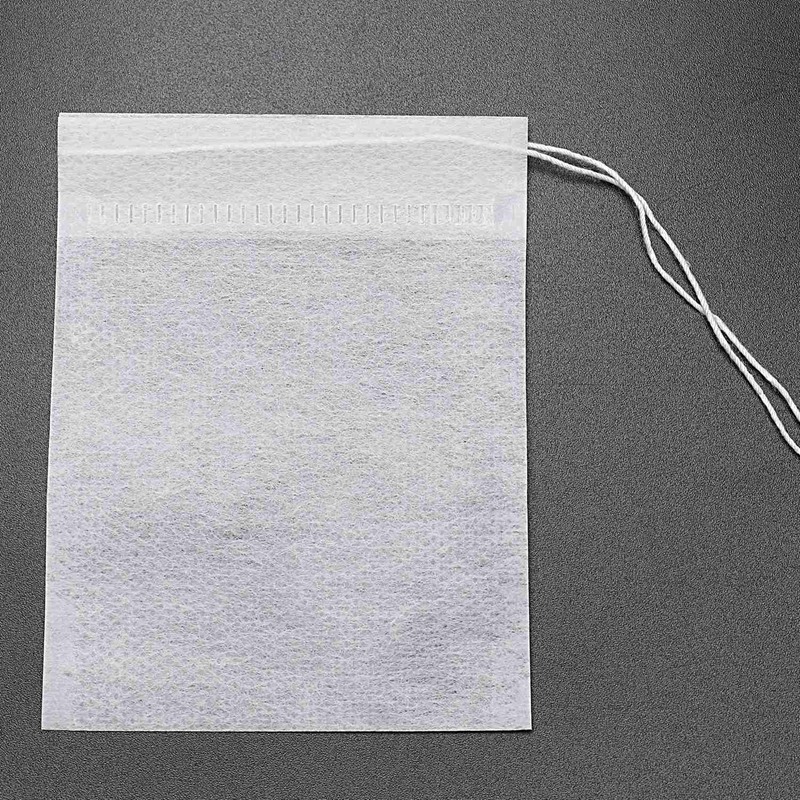 500 Pack Disposable Tea Filter Bag Empty Tea Bags Drawstring Loose Tea Bag,7X9CM