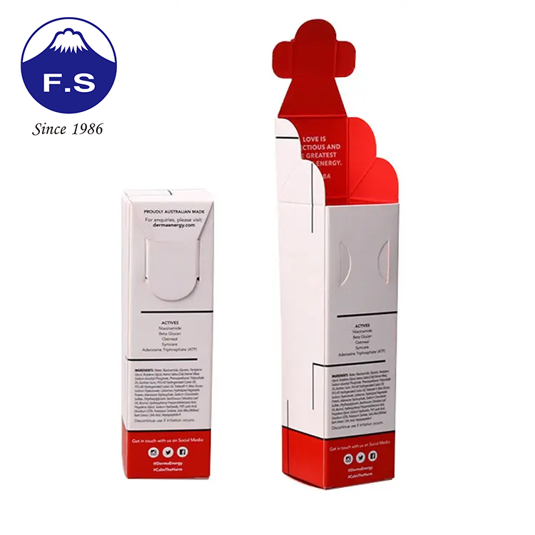Tuck Self Lock Box With Insert Top