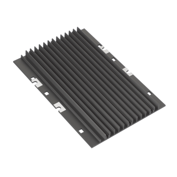 Wide Plate Aluminum Cooling Fin Panel