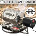 110/220V Stainless Steel Drum Type Coffee Roaster Small Household Grains Beans Baking Machine Electric Roasting Machine