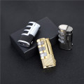 Windproof Torch Jet Turbo Gas Lighter 1300 C Metal Three Nozzles Butane Spray Gun Cigar Cigarettes Lighters Smoking Accessories