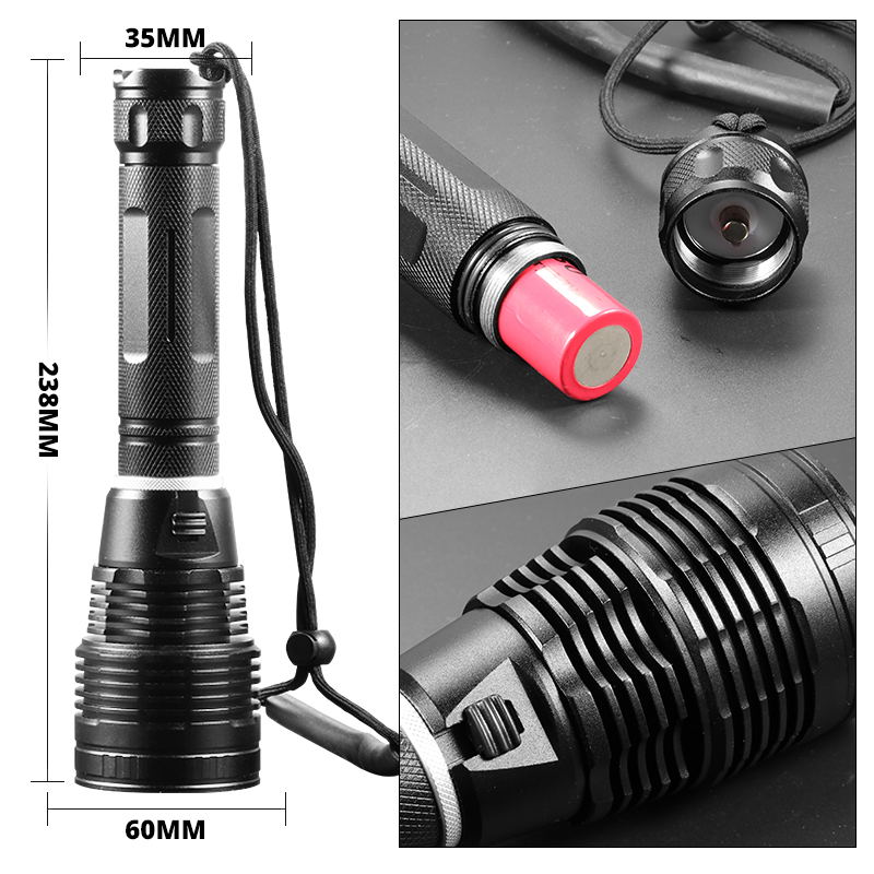 Professional IPX8 Underwater Diving Light XHP70.2 Waterproof Scuba Dive Flashlight Torch Lamp lanterna Power by 26650 for Diver