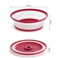 Collapsible Microwave Cover Multifunction Fresh Keeping For Food Vented Kitchen PP/TPR Material Soft Texture And Flexible